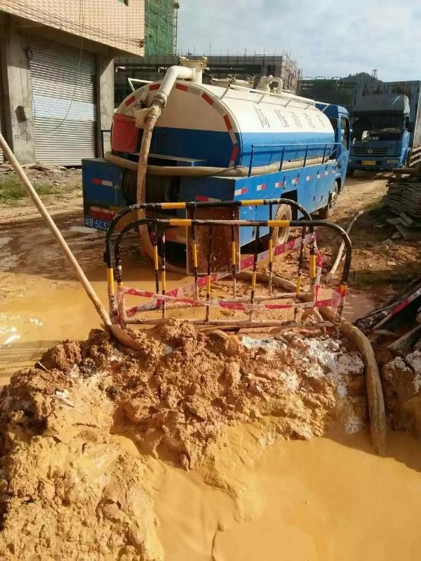 泰丰办事处工地淤泥清淤