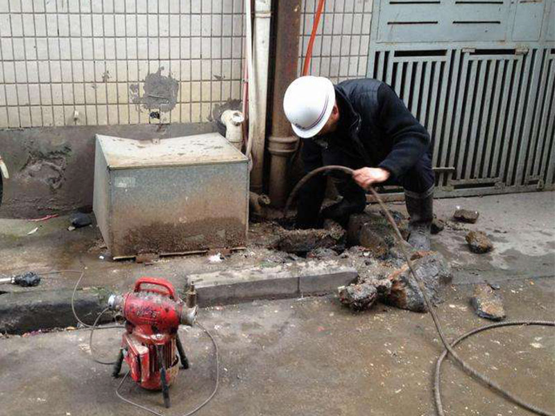 泰丰办事处疏通下水道-洗菜池疏通